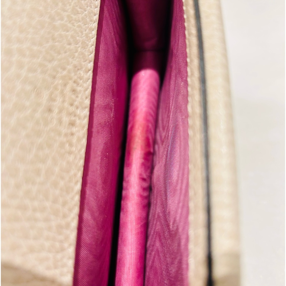 GUCCI White Dionysus Super Mini Leather Bag - Picture 4 of 4